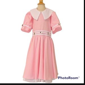 Shanil Dress Pink and White Checkered  Size 5  Vintage Like New EUC